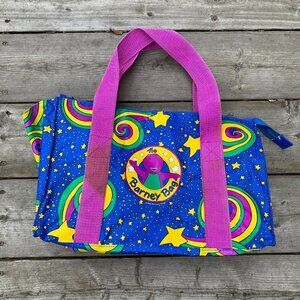 Vintage 1994 The Barney Bag Blue